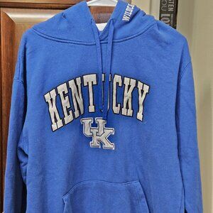 University of Kentucky Men's Sweatshirt/Hoodie, Blue, Sz L